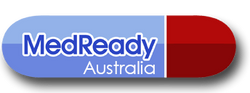 MedReady Australia Logo - Pill Medication - MedReady Pty Ltd