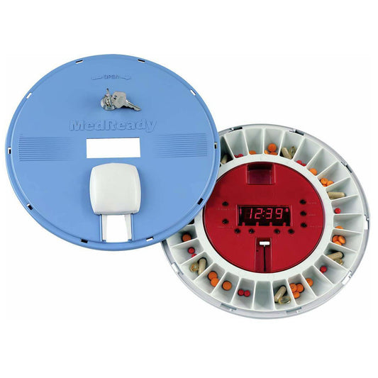 MedReady MR-357FL Pill Dispenser w SMS/Email Alerts & Light